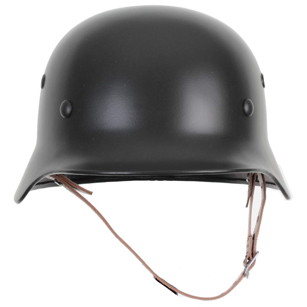 Riproduzione elmetto M40 dell’esercito tedesco (seconda guerra mondiale), in acciaio, con rivestimento in pelle e sottogola