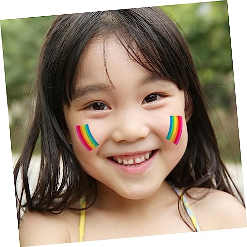 TEHAUX 2 Pçs Caneta De Pintura Facial Para Crianças Giz De Cera Lavável Decoração De Natal Ferrament