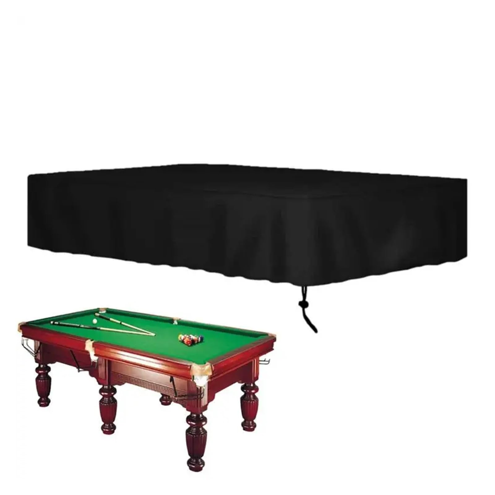 1-piece Pool Table Cover, Heavy-Duty Tear-Resistant Equipment, Billiard Accessories(1)