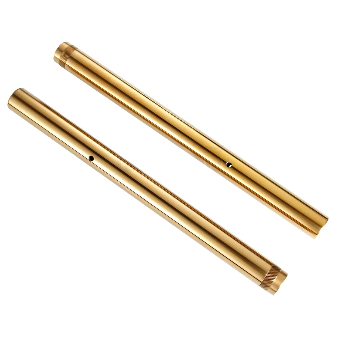 Front Suspension Fork Inner Tubes 43x520mm Compatible For YAMAHA YZF R1 2004 2005 2006 5VY-23120-00 5VY-23110-00 Shock Interior Pipe Fork Leg (GOLD)
