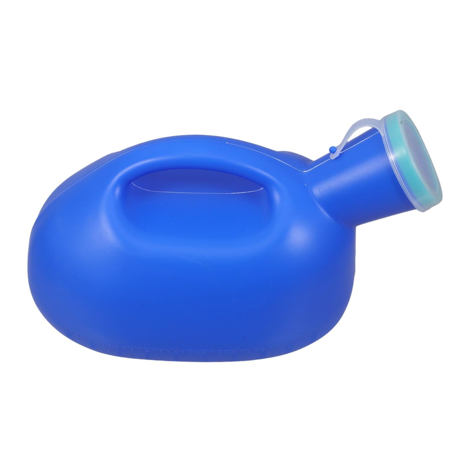 ERINGOGO Men's Portable Urinal Urinals for Men Urinal Bottle Camping Portable Potty Man Pee Bottle Proof Male Urinal Portable Urinal for Men Foldable Keep Bedside Potty Reusable Lid Pp Blue