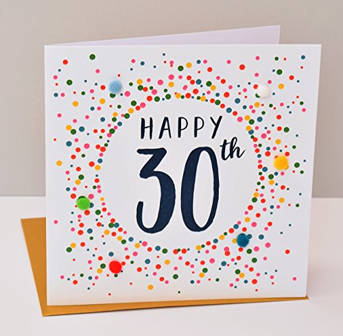 Pom pom30th biglietto d' auguri