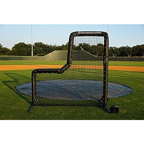 Muhl Tech Pro Baseball L-Screen with Padded Frame Cover