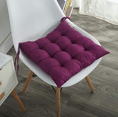 Chaise coussin de siège violet pour décoration cuisine et jardin