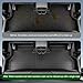 xipoqix Floor Mats Cargo Mat Backrest Mats Compatible with 2024-2026 Chevy Trax Buick Envista Floor Liners Replacement for 2024-2026 Chevy Trax Accessories (Trunk Mat with Backrest Mat+Floor Mats)