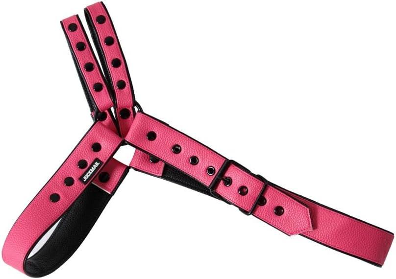 JOCKMAIL Mens Leather Harness Men Body Chest Belt Adjustable Leather Belts Sexy Punk Chest Belt Clubwear Masquerade Costume