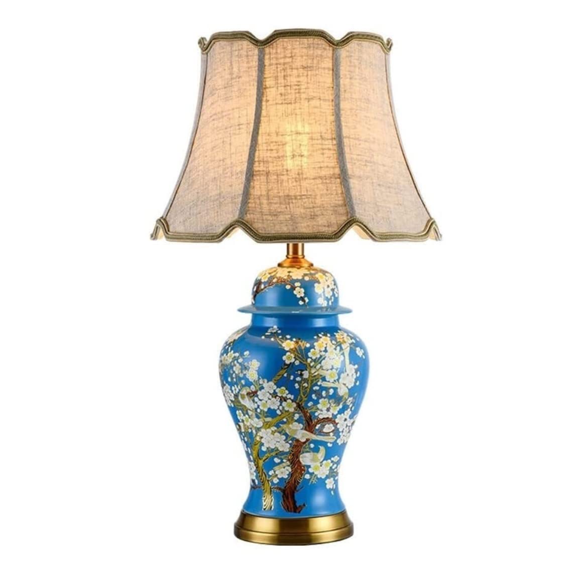 Lampa stołowa Lampy stołowe Lampka stołowa Lampka nocna Przeszklone lampy stołowe Lampa stołowa do sypialni Azjatycka orientalna lampka na biurko Lampka nocna Do biura Lampka nocna Lampa biurkowa (