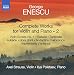 Enescu: Complete Works for Violin & Piano, Vol. 2