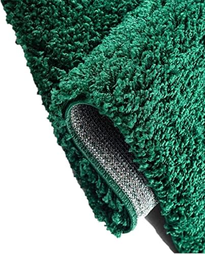 Abaseen Small Large Shaggy Modern Rug in 12 Different Colour and 4 Different Sizes (Dark grey, 160x230 cm )