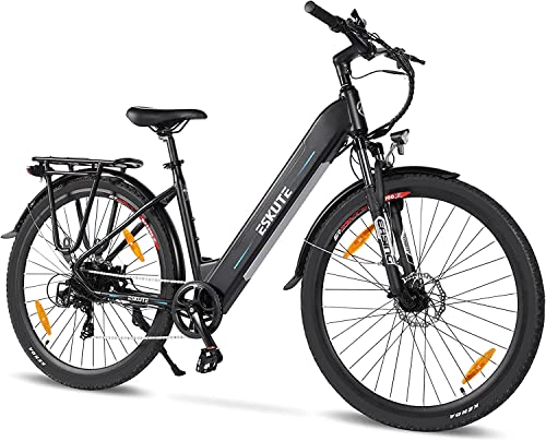 Eskute-Bike Polluno De 28 Para Adultos, Bicicleta Eléctrica Unisex Con Batería Samsung Cell 36v 14,5ah, Bicicleta Electrica De Paseo Con Motor Bafang 250w Adecuada Para Los 160 Cm Eskute-Bike Polluno De 28 Para Adultos, Bicicleta Eléctrica Unisex Con Batería Samsung Cell 36v 14,5ah, Bicicleta Electrica De Paseo Con Motor Bafang 250w Adecuada Para Los 160 Cm