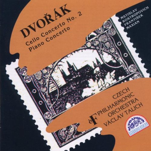 Dvorak : Concerto pour Violoncelle et Orchestre n° 2 Op 104 et Concerto pour Piano et Orchestre Op 33 [Audio CD]