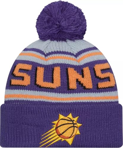 New Era Phoenix Suns Purple Cuff Cheer Beanie Hat...