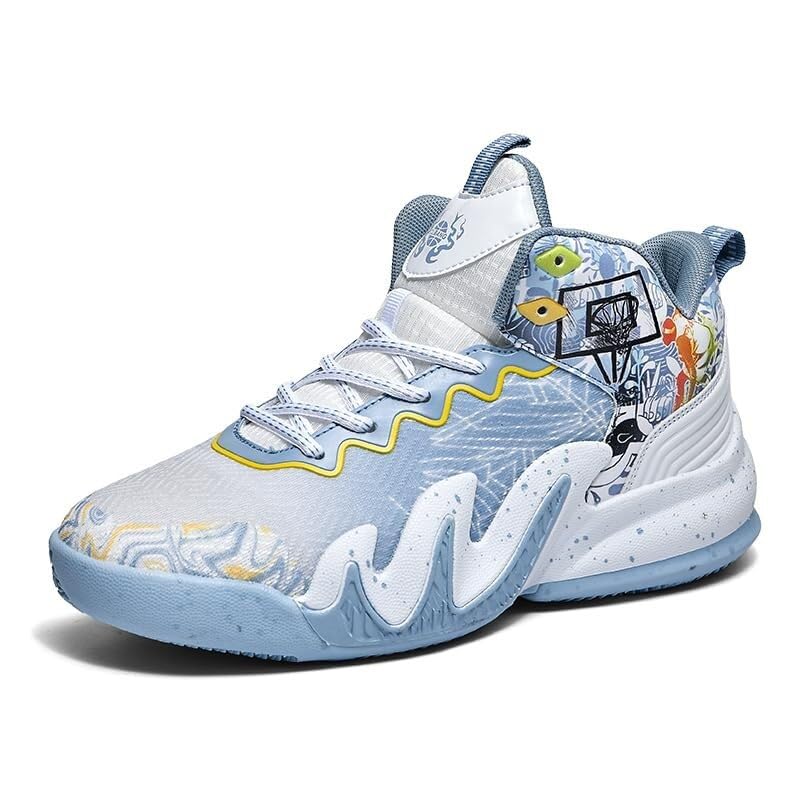 Zapatillas de baloncesto de caña alta ideales para entrenar en canchas exteriores