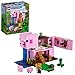 Produktbild LEGO 21170 Minecraft Das Schweinehaus, Bauset mit Figuren inkl. Alex, Creeper und 2 Schweinefiguren, Tier-Spielzeug, Konstruktionsspielzeug, Geschenk für Jungen, Mädchen und alle Kinder ab 8 Jahren