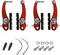 Paco - Freio vbrake nylon vermelho 110mm com sapata pino 70mm Paco