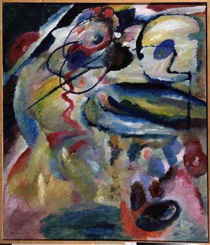 Lienzo Kandinsky 60x90cm cuadro abstracto moderno pared