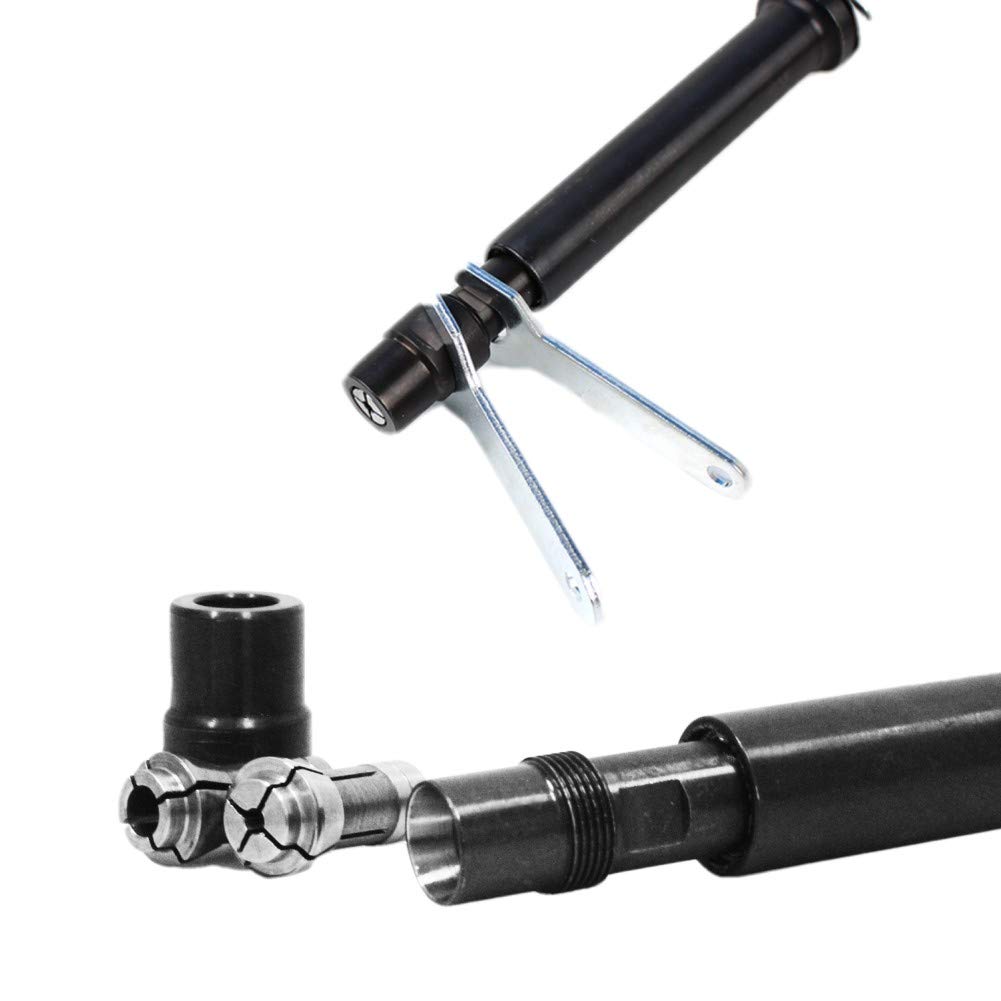 Smerigliatrice diritta smerigliatrice diritta professionale (6,35 mm 1/4 "e 3 mm 1/8") lunga mini nuova blu