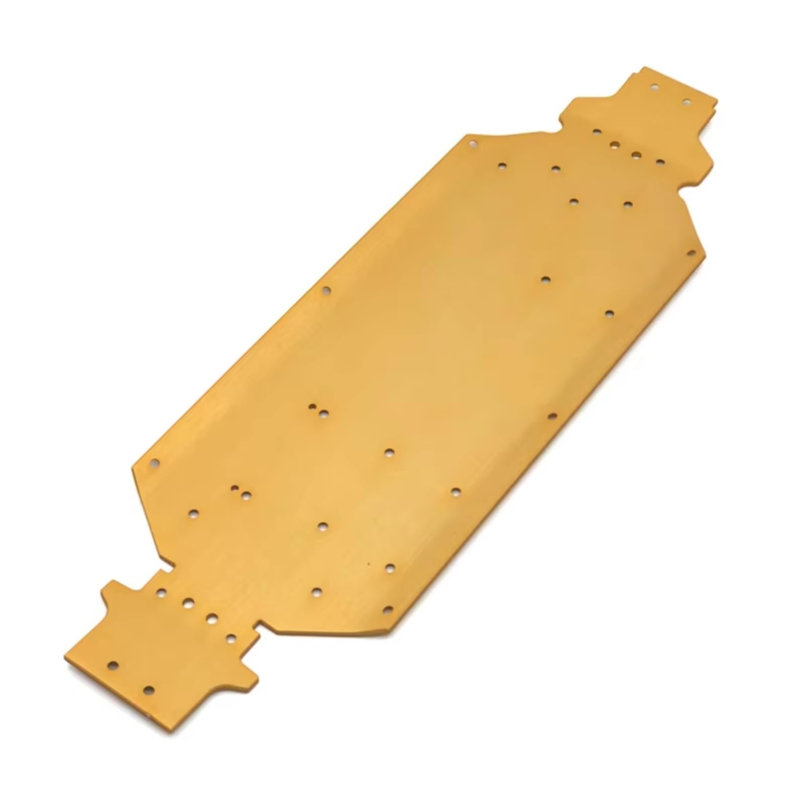 Części do Wltoys 124016 127017 124018 124019 1/12 Modernizacja płyta podstawy RC samochód modernizacja lub naprawa części zamienne (żółty)