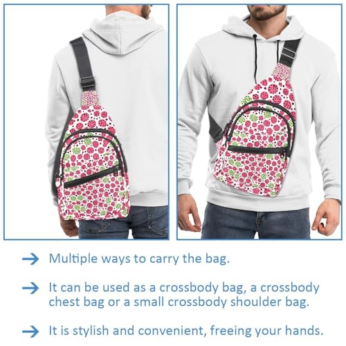 Sac de poitrine contre le mal de dos avec sangle ergonomique ajustable