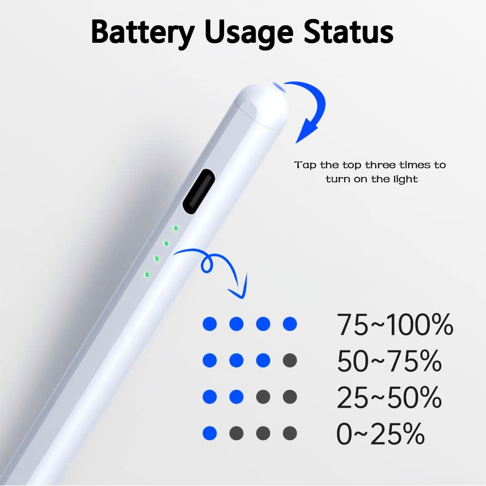 Penna Touch ad Alta Sensibilità per Tablet Compatibile Samsung Vivo Xiaomi Huawei Android iOS