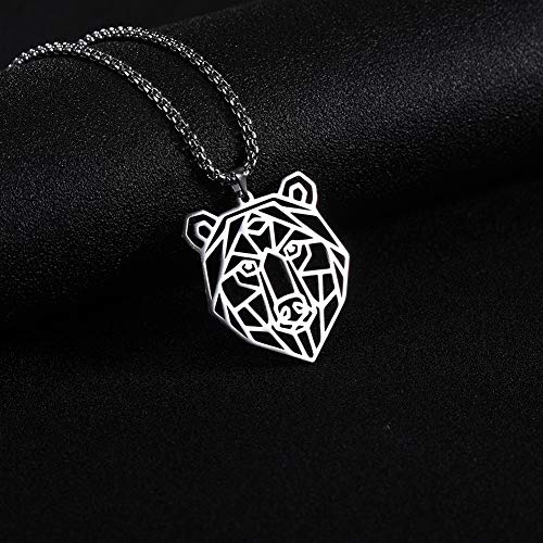 Cooltime - Collana unisex con ciondolo geometrico