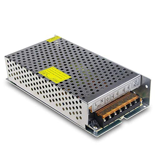 Led Indicator 5 Volt / 20 Amp DC Output Power Supply, Metal Case Type Power LED Driver Power Supply, AC Input 100/240vAC 100 Watts PSU