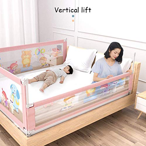 Deflector universal de protección infantil con valla para cama grande 180cm 6