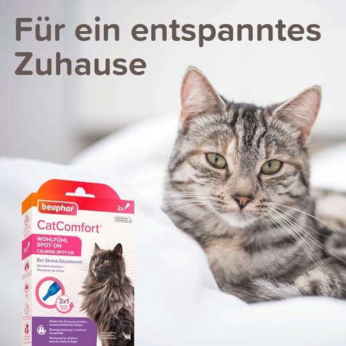 Beaphar CatComfort® Wohlfühl Spot-On, 3 x 0,55ml