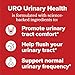 O Positiv URO Urinary Tract Health Supplement for Women, 60 Count (Pack of 1) - Urinary Support Vitamins with Pacran Complete Cranberry Extract, D-Mannose, & Vitamin C - Vegan & Gluten-Free