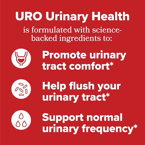 Image of URO Urinary Tract Health Supplement with Pacran Cranberry - 30-Day Supply