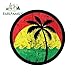 13 cm x 12,9 cm para Vintage Reggae Fine Decal refrigerador Pegatinas de Coche Vinilo Envoltura para Coche Impermeable Adecuado para Van RV