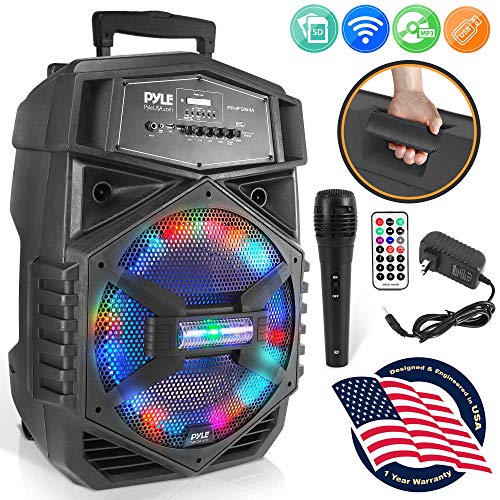 Portable Bluetooth PA Speaker System - 1000W Outdoor Bluetooth Speaker Portable PA System