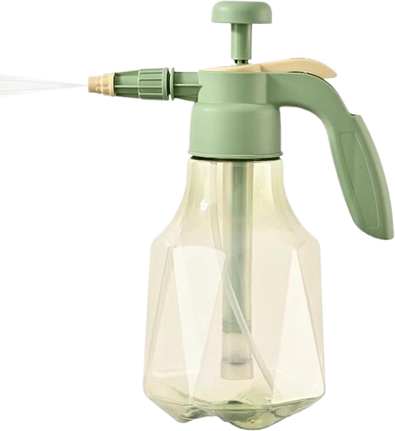 water spray bottle 1.5 l sprayer, heavy duty and leak proof mist water bottle sprayer, adjustable spout perfect for gardening, fertilizing, cleaning (1)