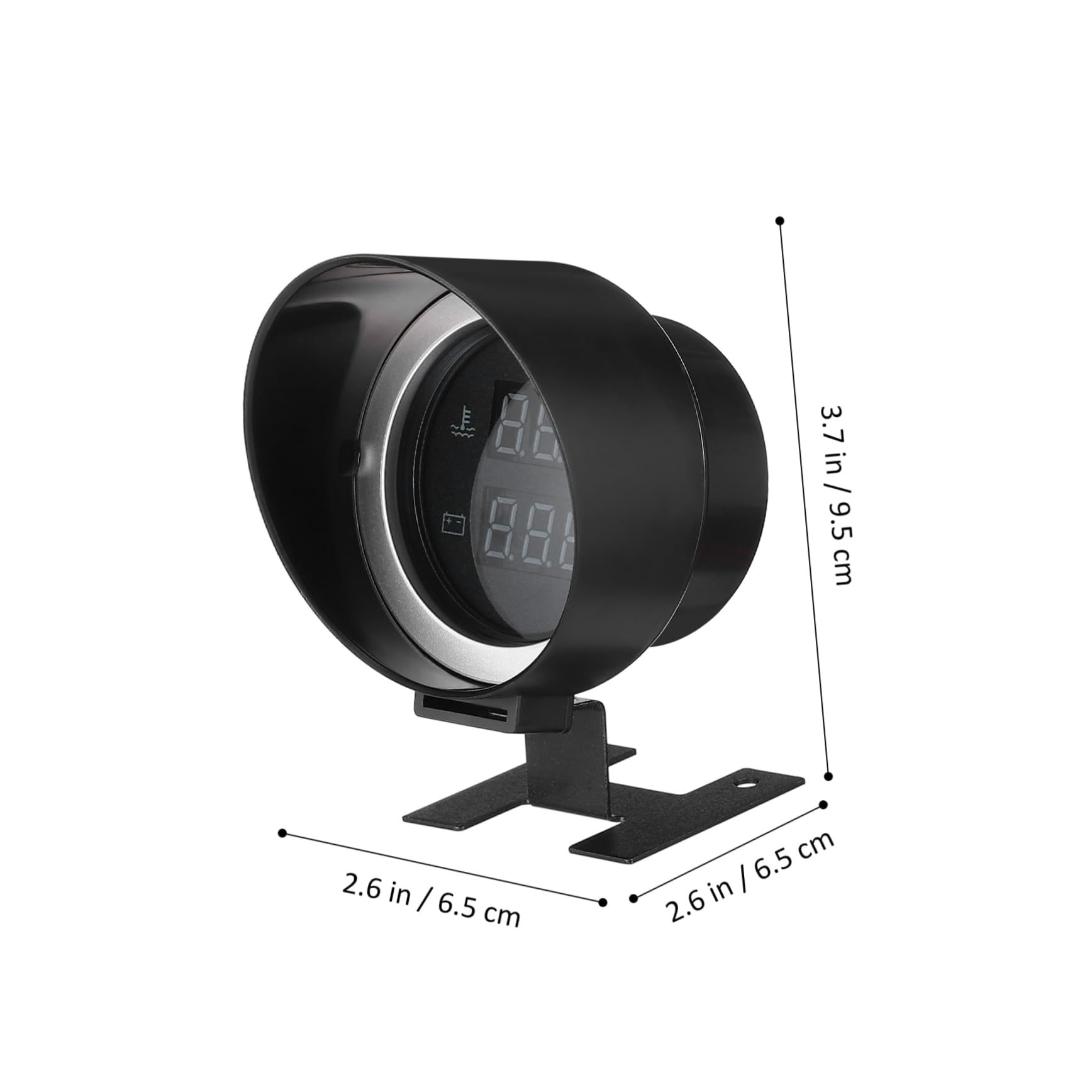 D# DC 12V 24V Voltmetro Digitale Display LED per Auto Moto Camion