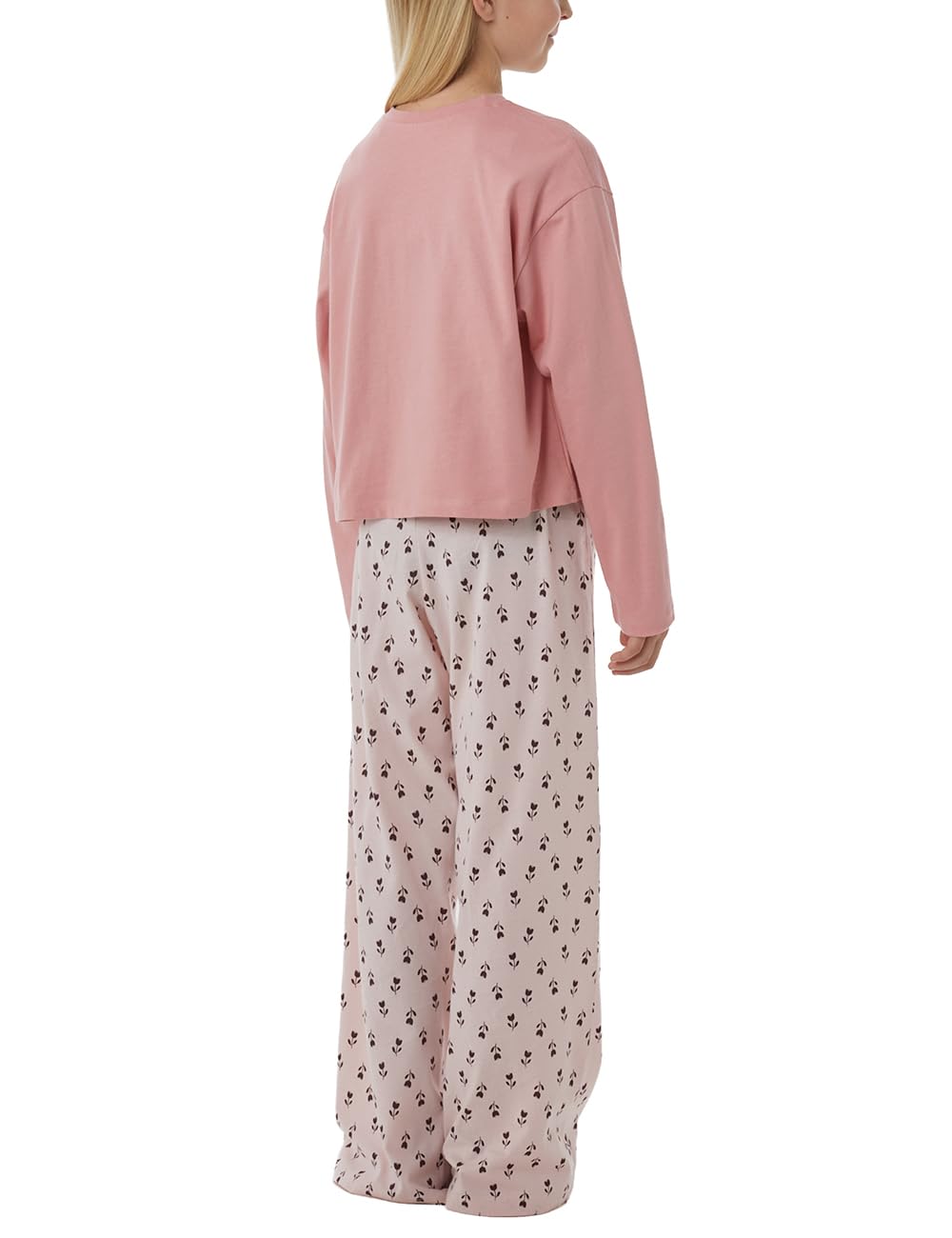 Schiesser Mädchen Schlafanzug Set Pyjama Lang Ohne Bündchen 100% Baumwolle - Größe 98 Bis 176 Pyjamaset