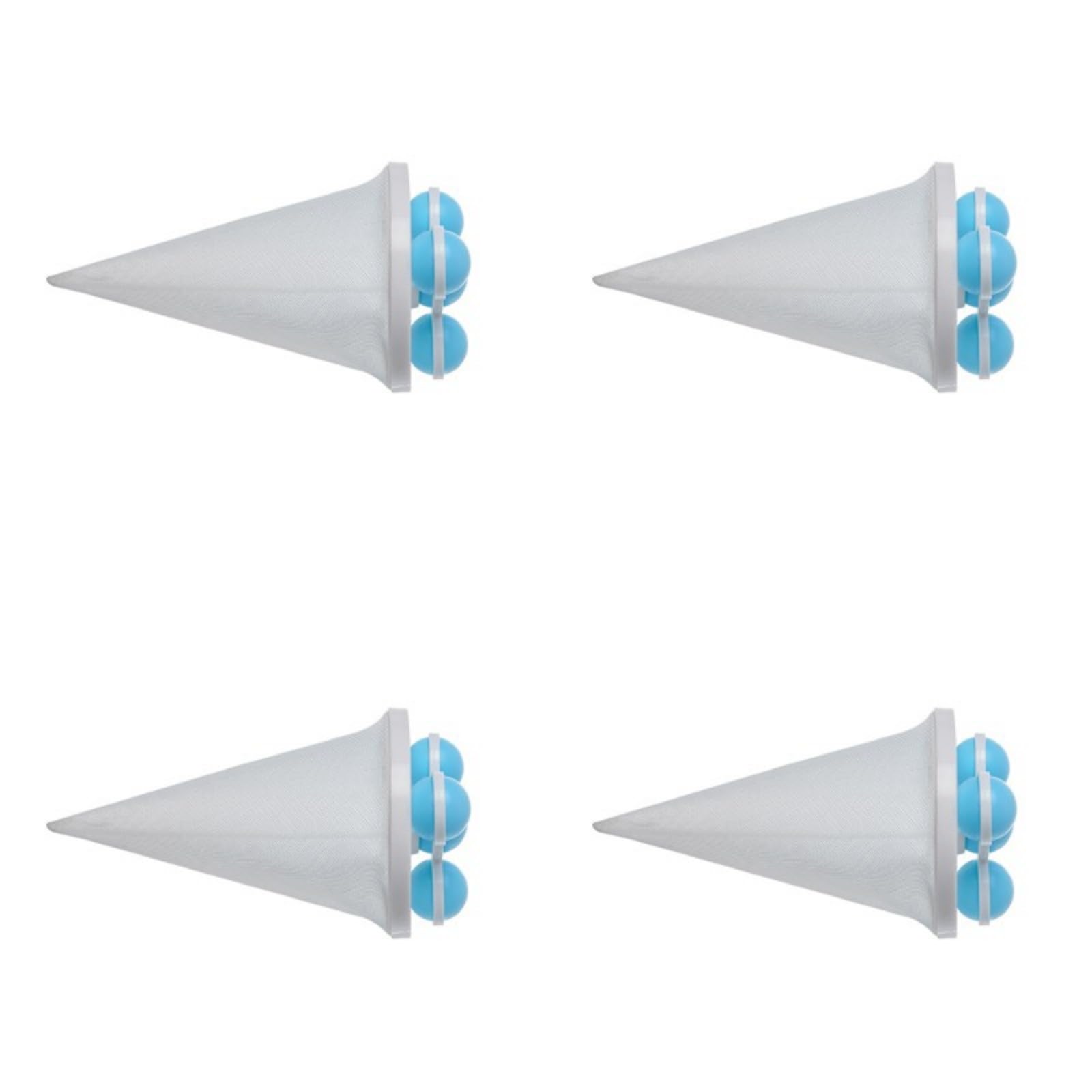 Lerpwige 4PCS Hair Catcher Lint Remover for Laundry Clogging Efficient Hair Filtering Ball for Washing Machine Lint Remover for Laundry