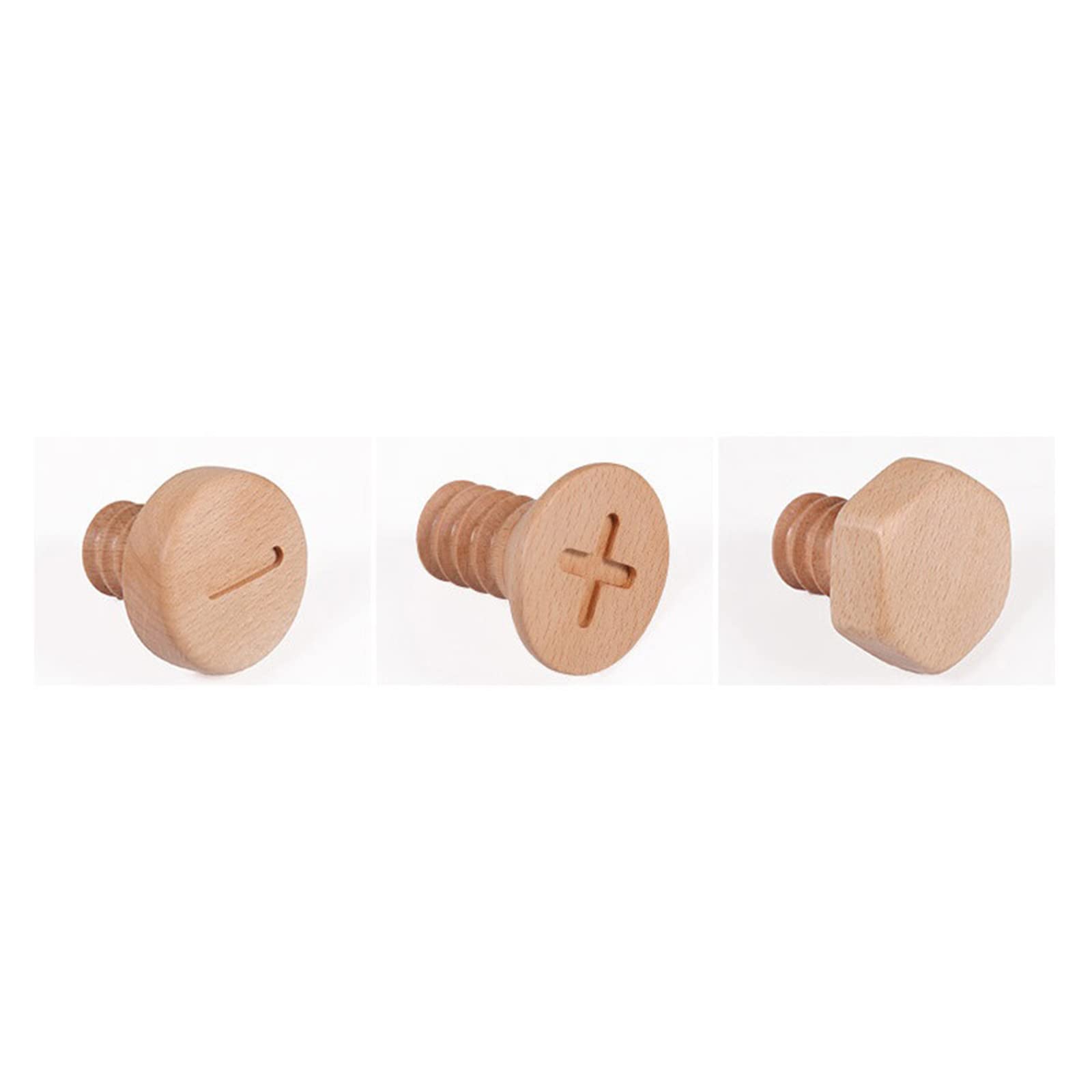 Kalttoy Multicolor 3 Pcs Wooden Small Hooks Sturdy Coat Hanger Heavy Duty Decorative Wall Hooks For Hanging Hats Towels Keys Bags Robes Towel Holder For Bathroom Wall