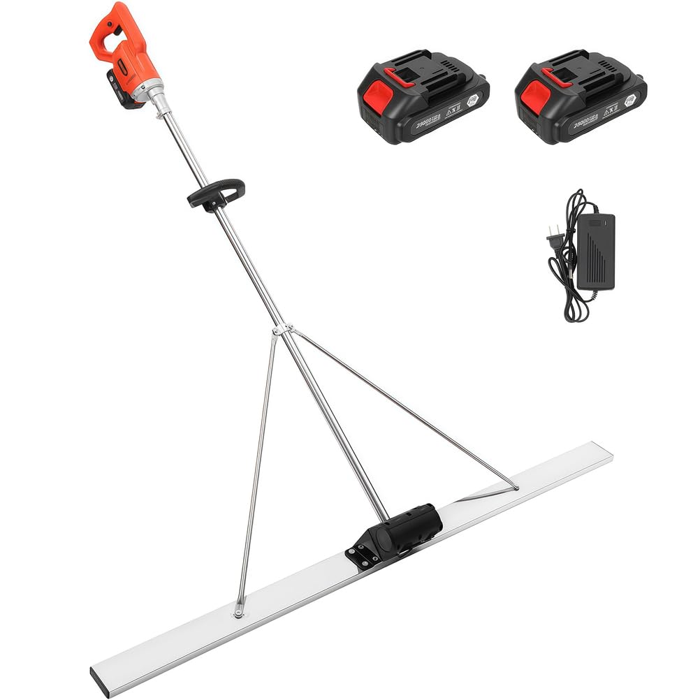 Kit vibratoire de chape en béton sans fil pour lissage de trottoir