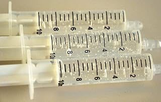 Teeth Whitening Gel Syringe Refill Pack, 44% Carbamide Peroxide, 10ml Syringes (3 XL 10cc (30cc Total) 44% Carbamide Peroxide)