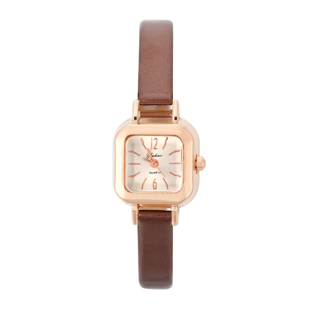 Montre Femme à Quartz - Cadran Blanc, Boîtier Doré - Neuf Sans étiquette