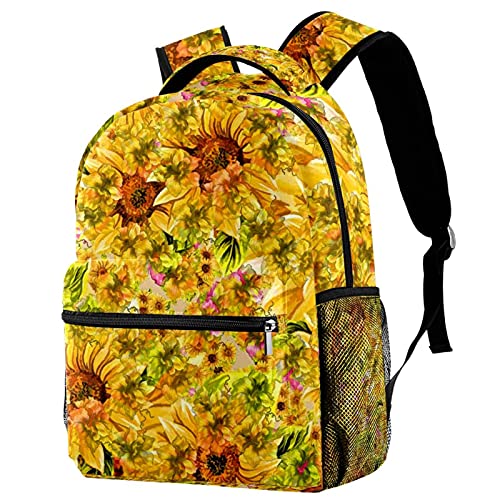 Sac à dos ordinateur portable grande capacité imprimé feuille d'érable pour homme et femme