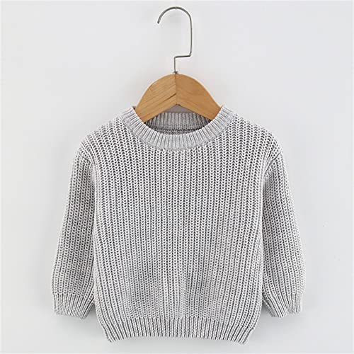 Toddler Kids Baby Girl Boy Crewneck Long Sleeve Solid Sweater for Infant Knitted Sweater Toddler Girl Zip up3