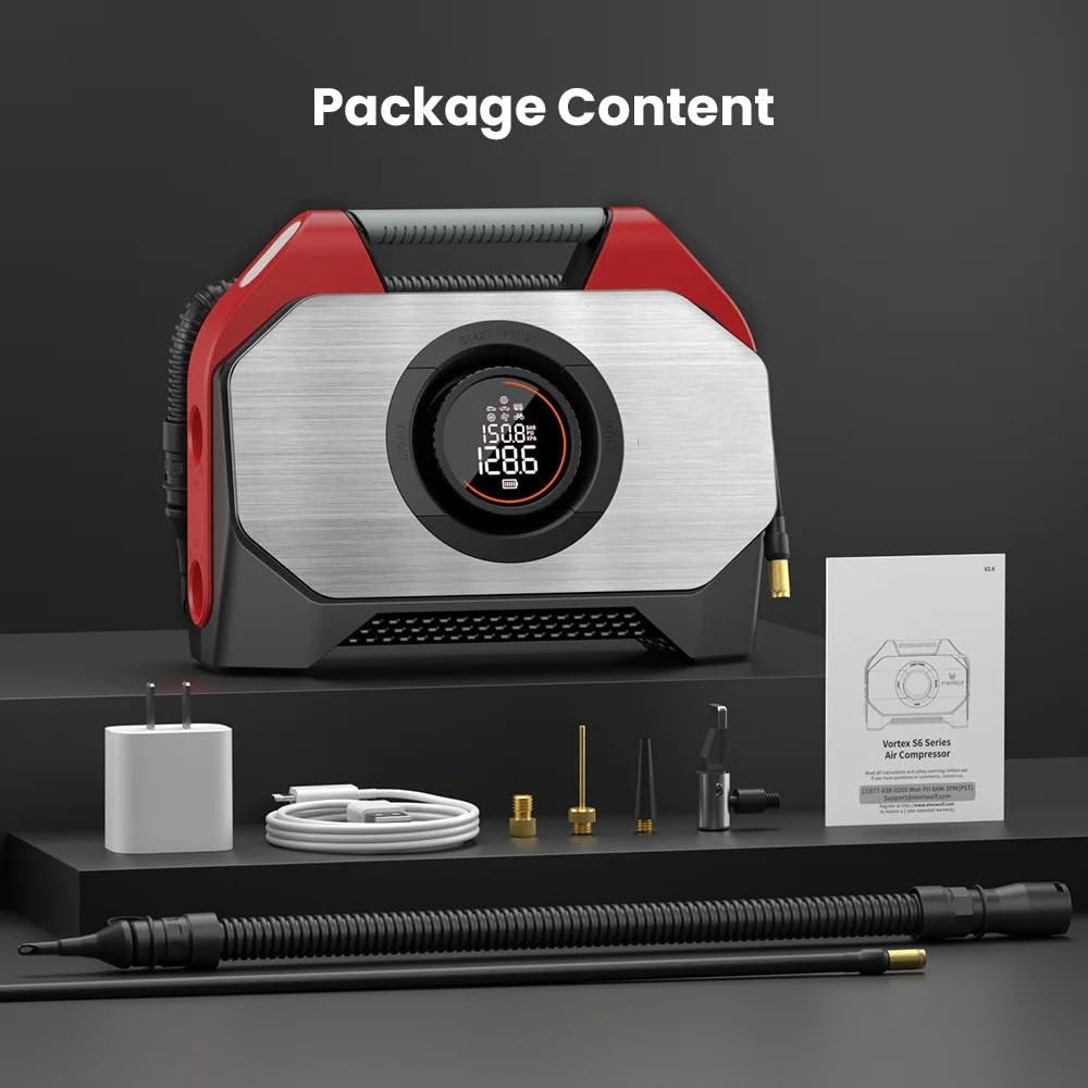 Compresseur Air Gonfleur de pneus portatif Gonfleur Electrique