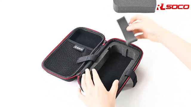 Multimeter Tasche 21x13cm - Leinen Transportcase Mit Reißverschluss Für Messgeräte