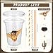 Roowest 120 Sets Magical Wizard Party Disposable Cups 12oz Plastic with Lids and Straws for Boys Girls Wizard Halloween Birthday Beverage Ice Cream