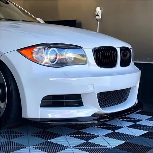 Lame de Pare-Chocs Aspect Carbone pour BMW E82 E88 Finition Premium