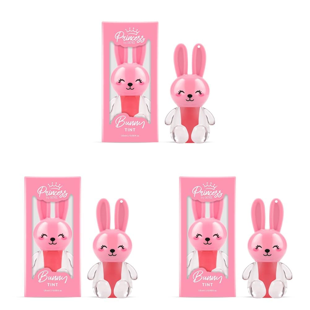 Princess by RENEE Bunny Lip Tint - Pink, for Pre-Teens, Lightweight & Long-Lasting Color, Non-Drying & Nourishing, Water-Based Formula, Blueberry Extracts, Strawberry & Vitamin E Infused, Cruelty-Free-image-36
