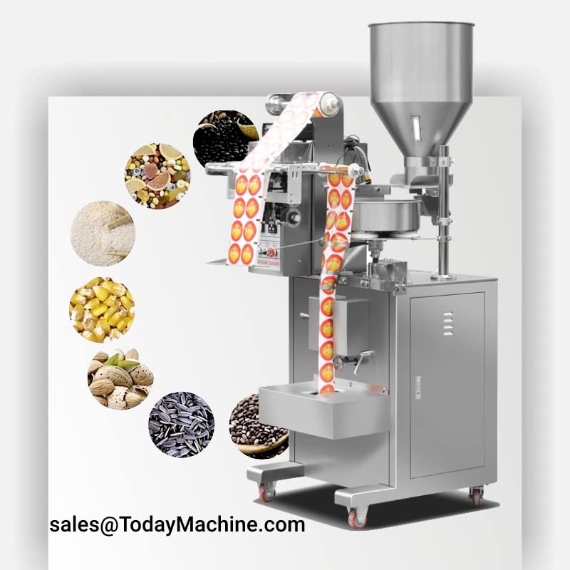 Petite machine à emballer verticale automatique de comprimé de médicament de capsule de bonbons d'ours en gélatine