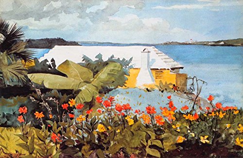Toile Winslow Homer Bermudes grand format pour habiller un grand mur vide