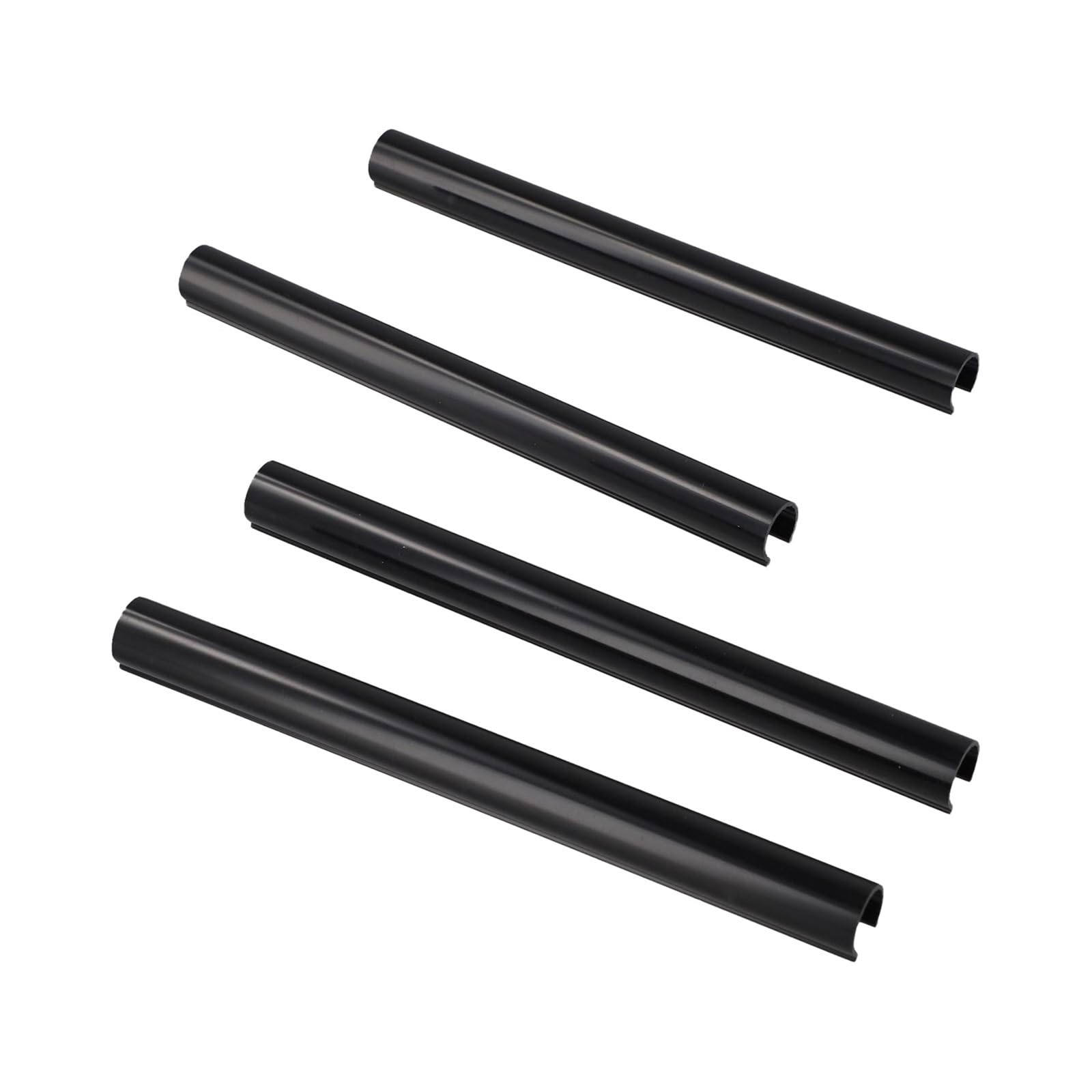 4 Coperture for Tubi Del Radiatore 15 * 200mm 300mm 500mm Copertura Decorativa Bianca Nera(Chrome 200mm)